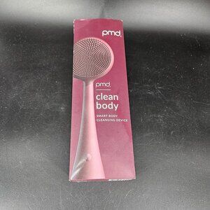 PMD Clean Body Smart Cleansing Device Berry Waterproof Rechargeable Attachments